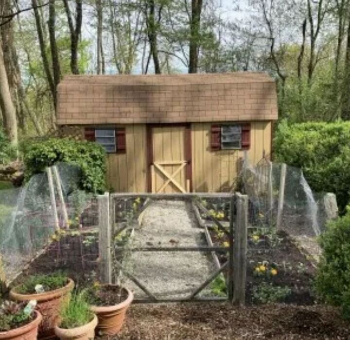 garden shed makeover, Fix any spots that are rotting