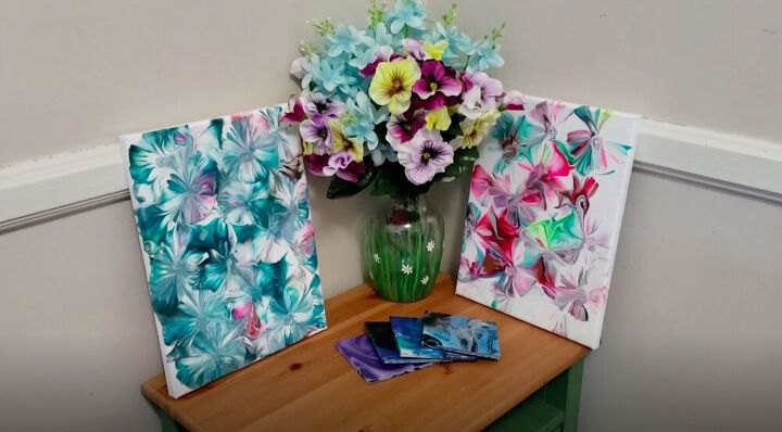 create awesome abstract art with this balloon smash painting, Balloon Smash Painting