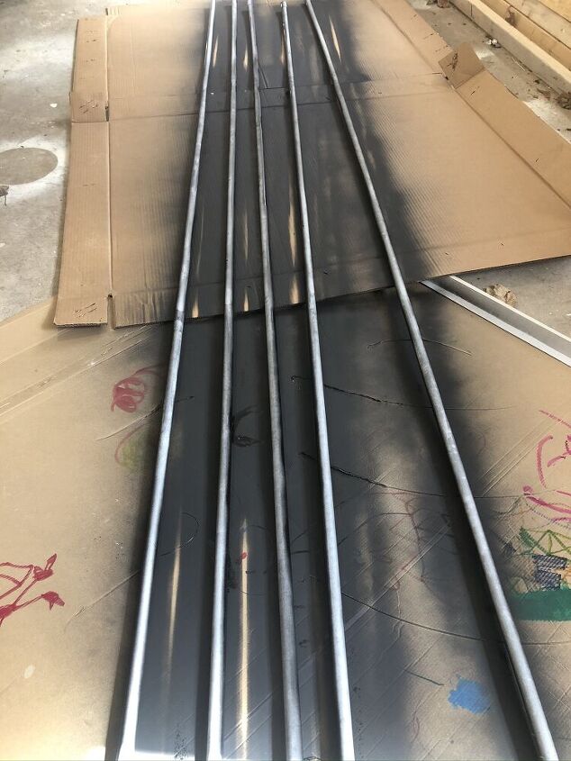 pvc pipe curtain rods