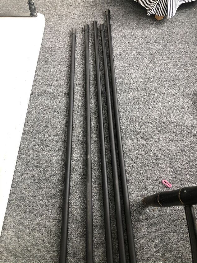 pvc pipe curtain rods