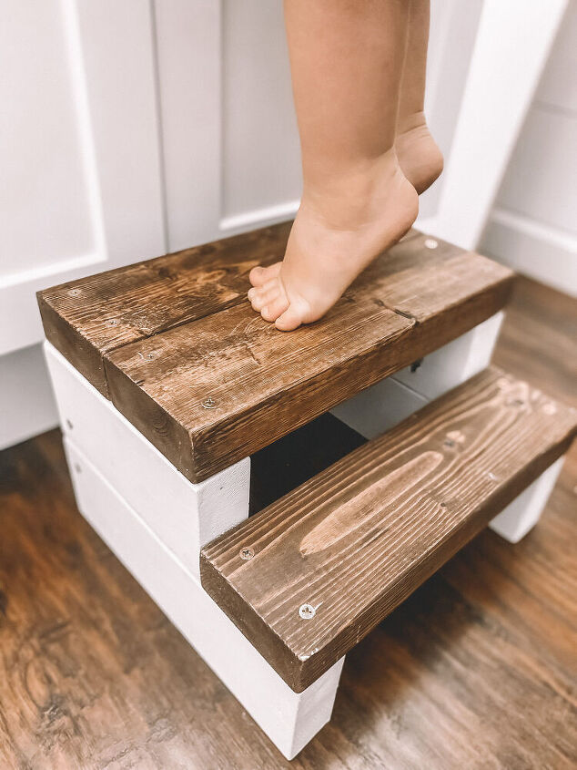 diy wood step stool