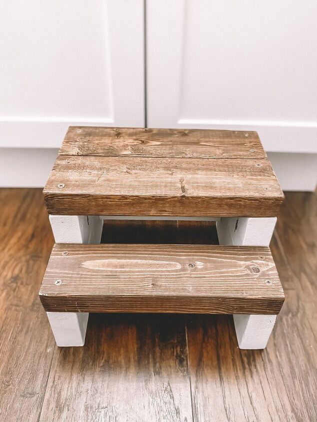 diy wood step stool