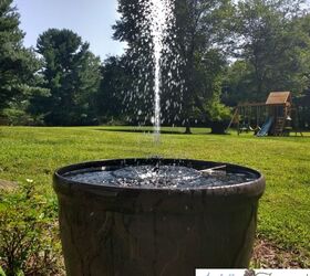 easy DIY Solar Water Fountain