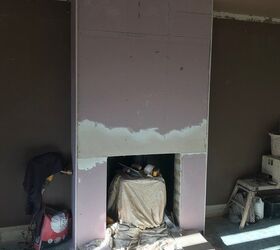 creating a fake chimney breast around a log burner, Fire boards