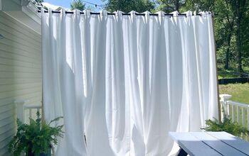 Floating Outdoor Curtains