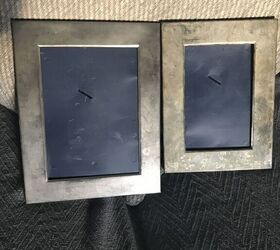 how to clean silver frames