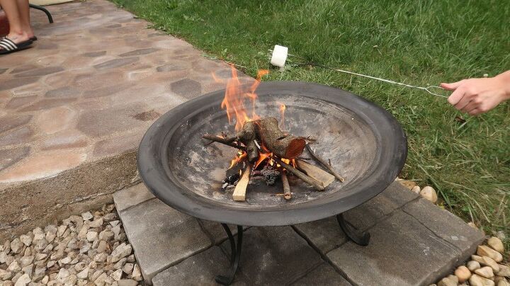 s 11 ways to make your backyard space more enjoyable, Fire Pit Upgrade for Under 25