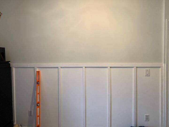 4 beautiful ways to use an awkward sloped ceiling to your advantage, Step 3 Place the vertical boards every 18