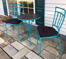 why i painted a new bistro set