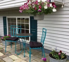why i painted a new bistro set