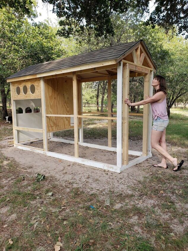 chicken coop of my dreams, I thought we were so close to finishing Ha