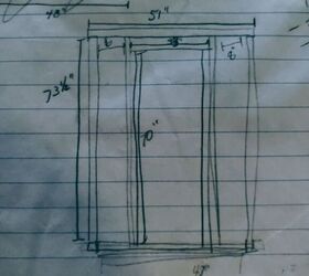 chicken coop of my dreams, Rough Drawing of the Human Door Frame