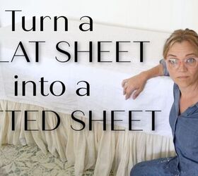 Cómo hacer una sábana bajera a partir de una sábana plana.