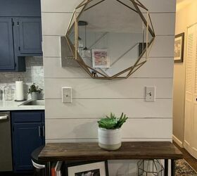 how to transform your plain wall to shiplap for 1
