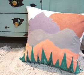 s refresh your decor with these 14 adorable pillow ideas, Boho Pillow Painted With Tulip Soft Matte Pai