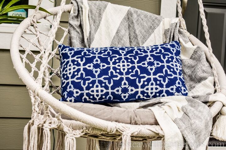 s refresh your decor with these 14 adorable pillow ideas, Easy DIY Outdoor Throw Pillows