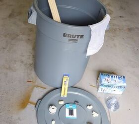 How to use a garbage can to make your flower beds so much more beautiful