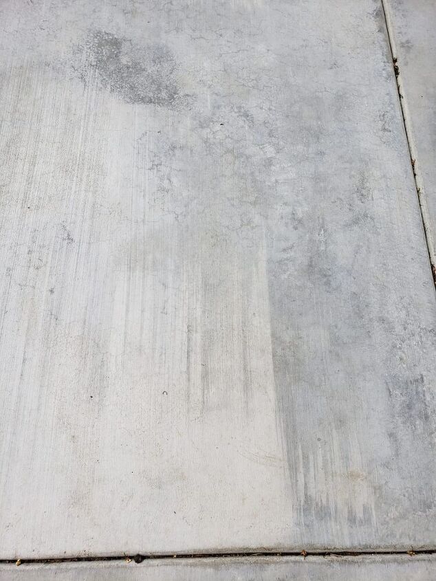 newly poured concrete came out a mess can someone tell me what to do