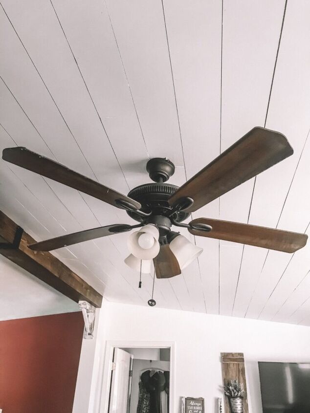 diy ceiling fan update