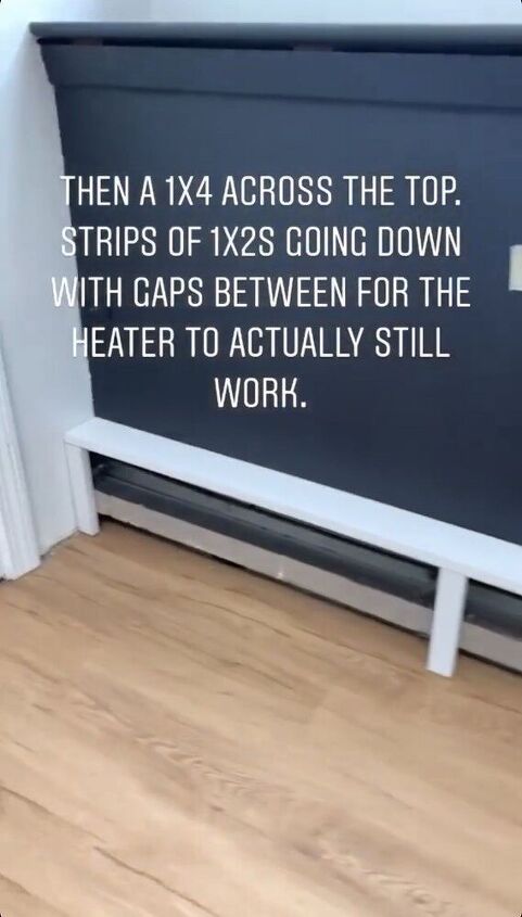 modern baseboard heater cover