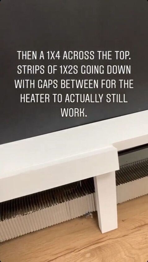 modern baseboard heater cover