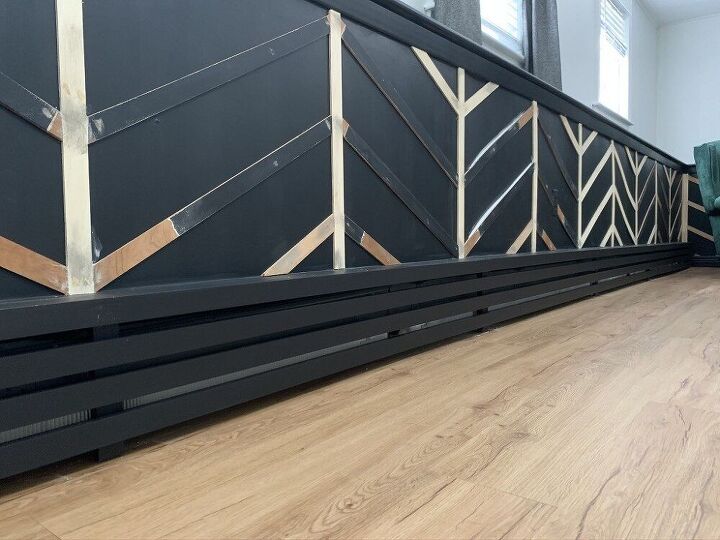 modern baseboard heater cover