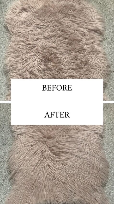 How To Revive A Faux Fur Rug With Hair Conditioner | Hometalk