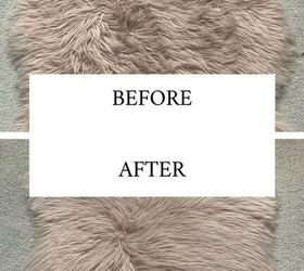 how to revive a faux fur rug with hair conditioner