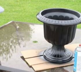 easy diy project updating old planters to give them a fresh new look