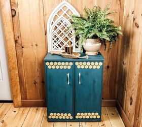 s 10 ways to give your furniture a high end look on a budget, VHS Cabinet Upcycle