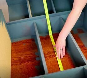diy cabinet makeover, Measure for Contact Paper