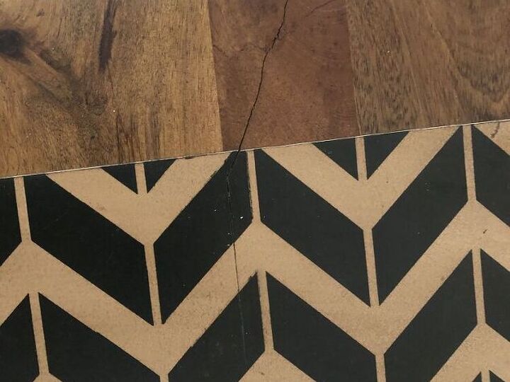 q how to mend a small crack in my mango wood coffee table