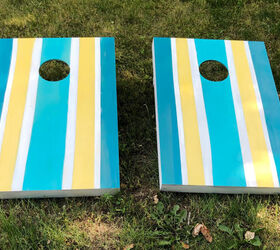 How to Paint Corn Hole Boards DIY