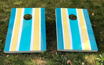 How to Paint Corn Hole Boards DIY