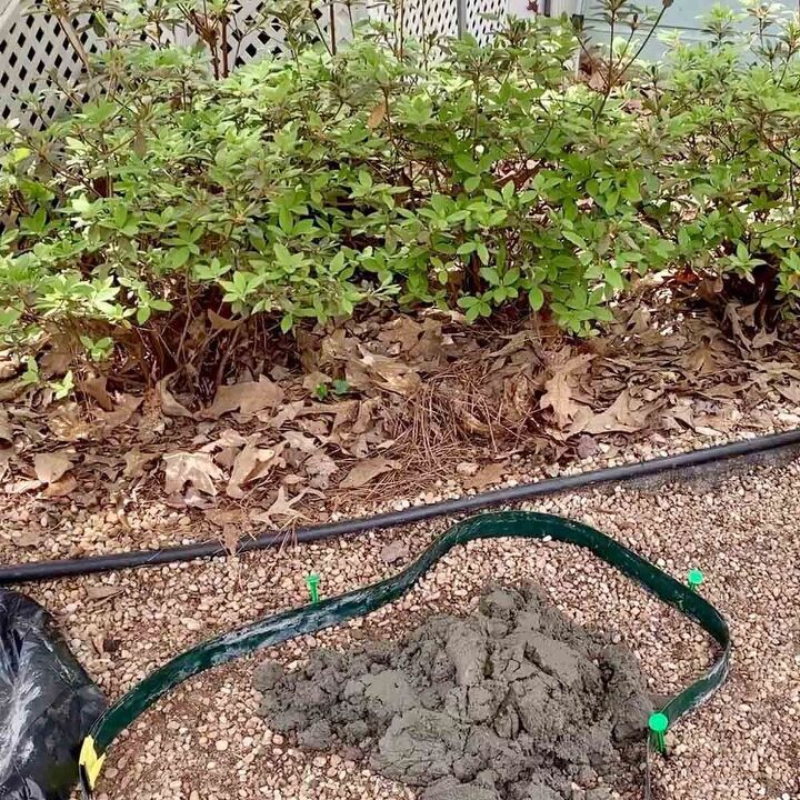 diy large concrete stepping stones shaped like natural stone