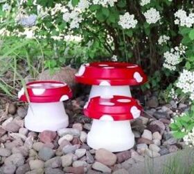 mushroom garden decor, Mushroom Garden Decor