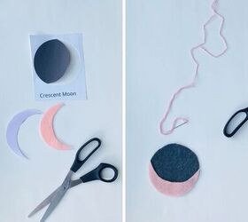 moon phase wall hanging