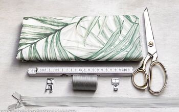 Cómo coser un cojín con cremallera invisible