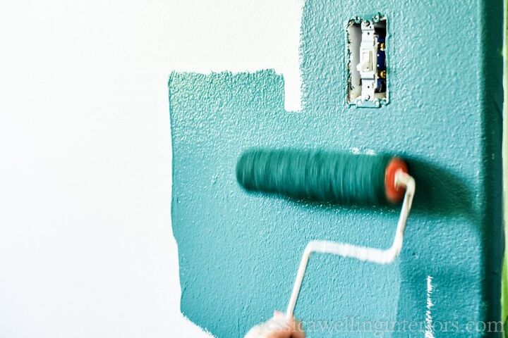 cmo pintar una pared de acento