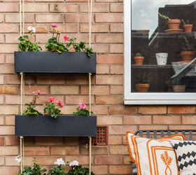 make your front yard stand out with these 15 diy planter box ideas, Easy Hanging Planter Box Idea