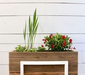 make your front yard stand out with these 15 diy planter box ideas, Make an easy raised planter box