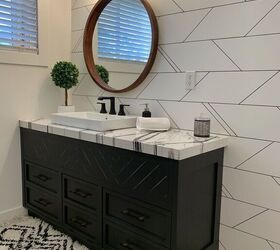 12 budget ways to get a gorgeous bathroom in 1 day, 10 Simple Epoxy Countertop