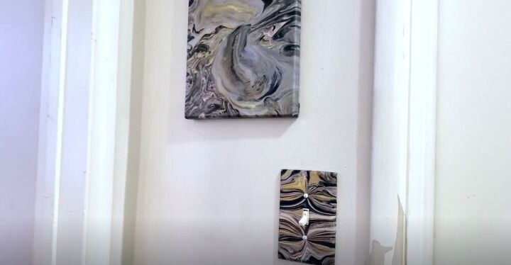 Update Your Light Switch Plates With This Simple Paint Pour