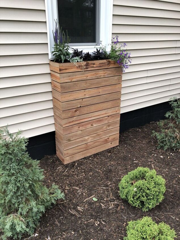 How to Boost Your Home's Charm with DIY Modern Slat Window Planters ...