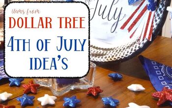 Ideas divertidas de bricolaje para el 4 de julio utilizando artículos en su mayoría de Dollar Tree