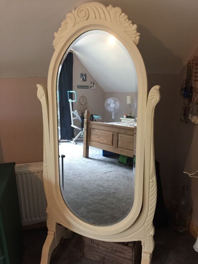 upcycled mirror