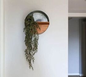 23 awesome indoor planter ideas that ll feed your plant addiction, DIY Round Wall Planter