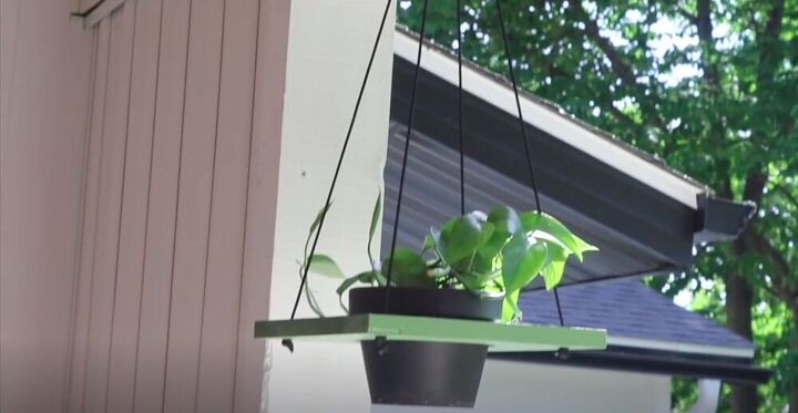 hanging porch planter, DIY Hanging Porch Planter