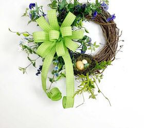 s 12 summer wreaths that will make your front door look so cute, Floral Summer Wreath