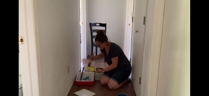 easy diy sponge paint wall